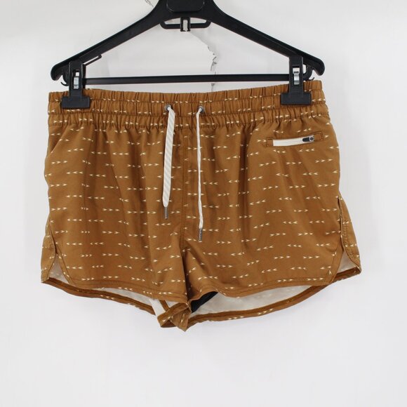 Vuori Shorts Womens XL Clementine 2” Athletic Drawstring Waist Lined printed run - Picture 1 of 10